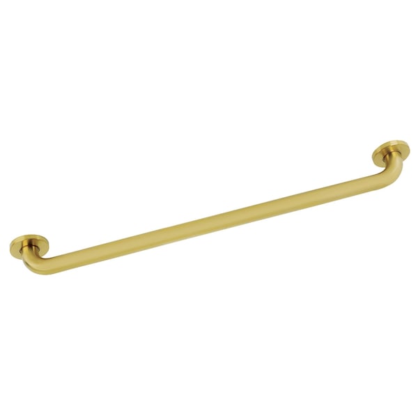 Contemporary GDR814247 Silver Sage 24" X 1-1/4" OD ADA Grab Bar, Brushed Brass, 26.81 L, Brass